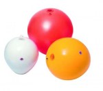 Multi use buoy CC4, L 590mm, D 540, transversal tube 48mm, white ref PLFCC4-02, yellow ref PLFCC4-09, red PLFCC4-04